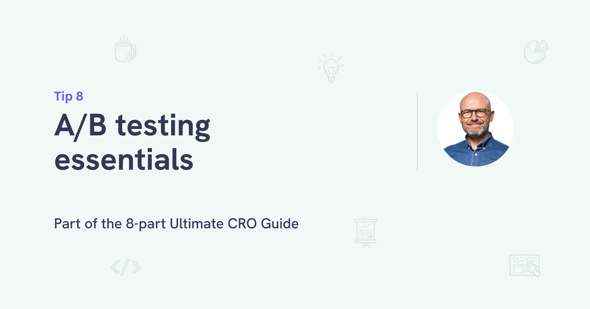 Always A/B test your landing pages